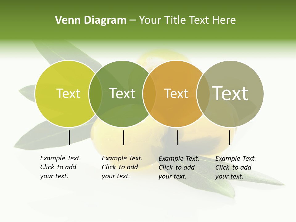 Bright Aceitunas Cooking PowerPoint Template