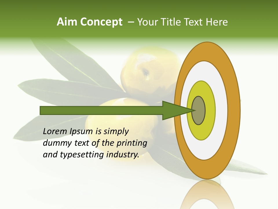 Bright Aceitunas Cooking PowerPoint Template