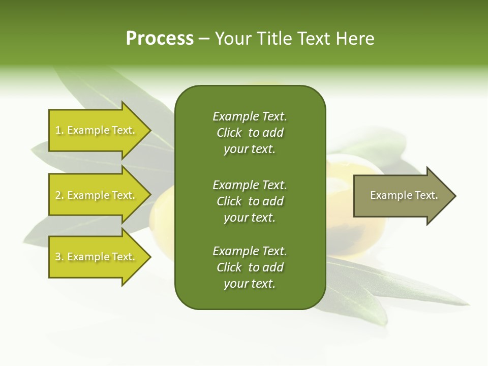 Bright Aceitunas Cooking PowerPoint Template
