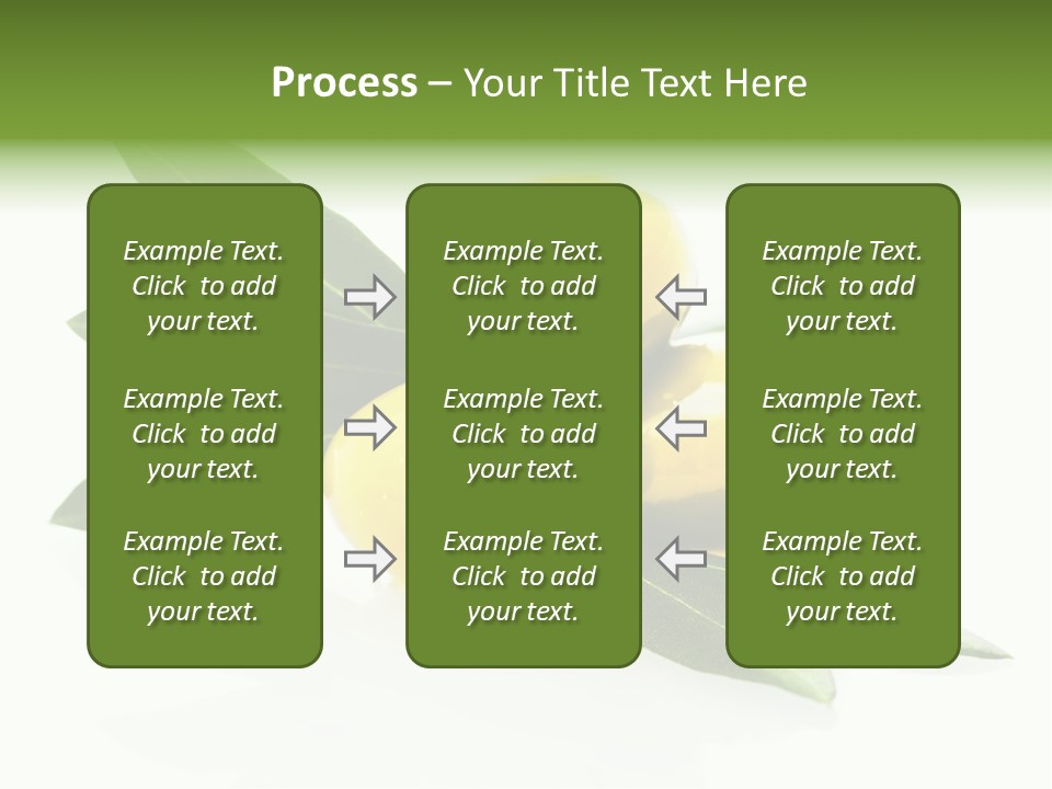 Bright Aceitunas Cooking PowerPoint Template