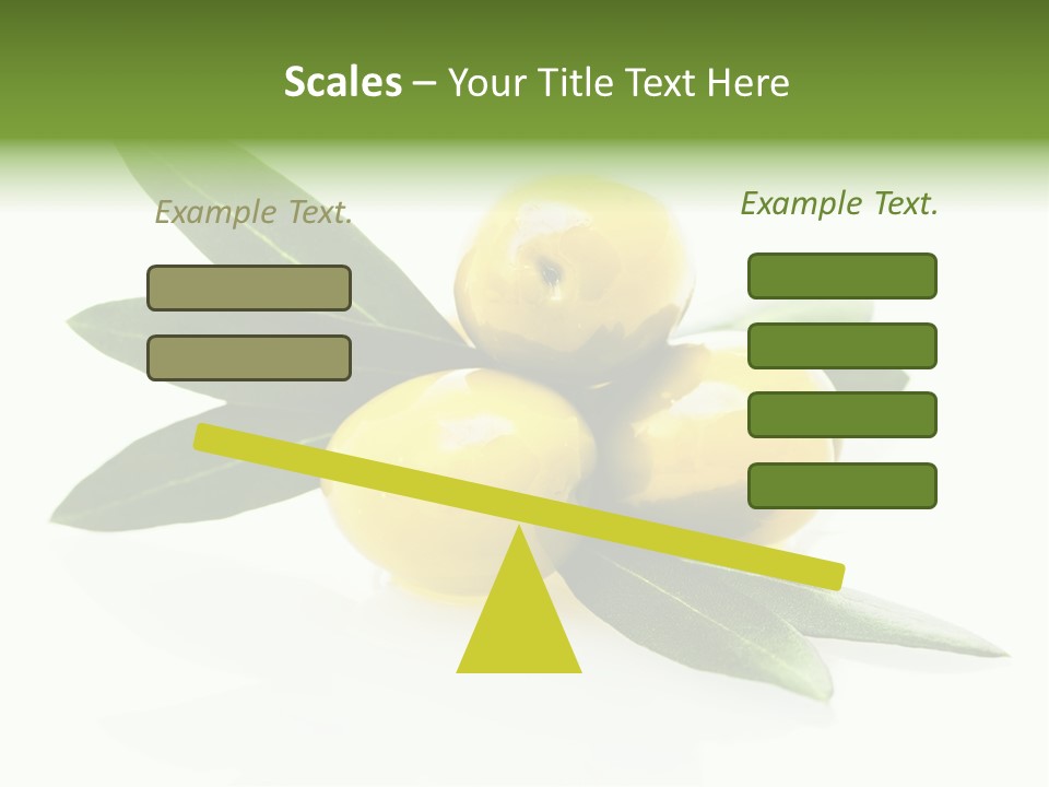 Bright Aceitunas Cooking PowerPoint Template