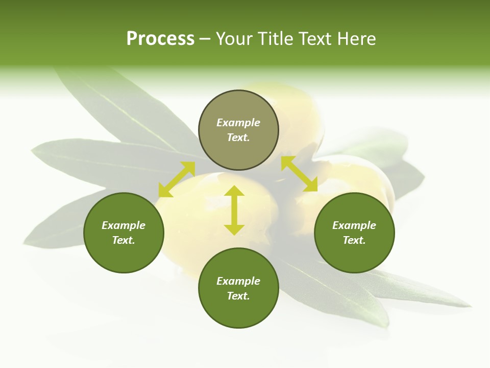 Bright Aceitunas Cooking PowerPoint Template