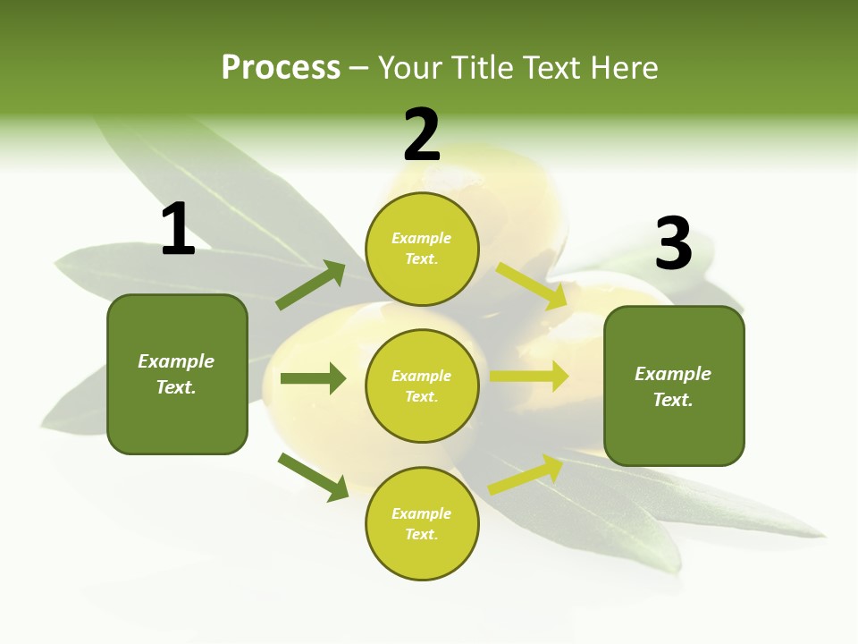 Bright Aceitunas Cooking PowerPoint Template