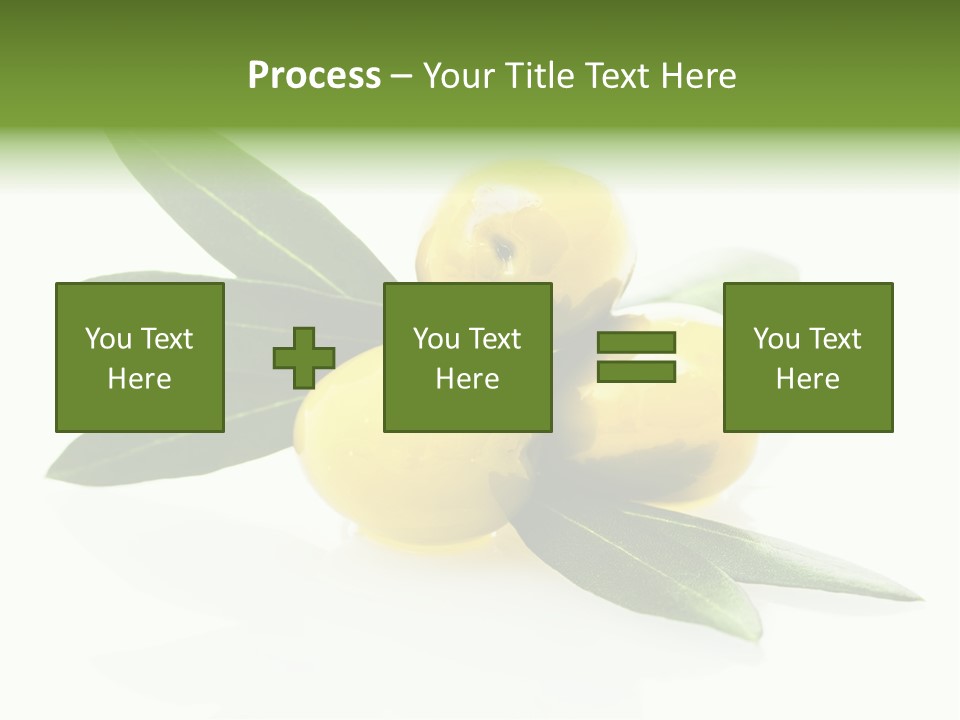 Bright Aceitunas Cooking PowerPoint Template