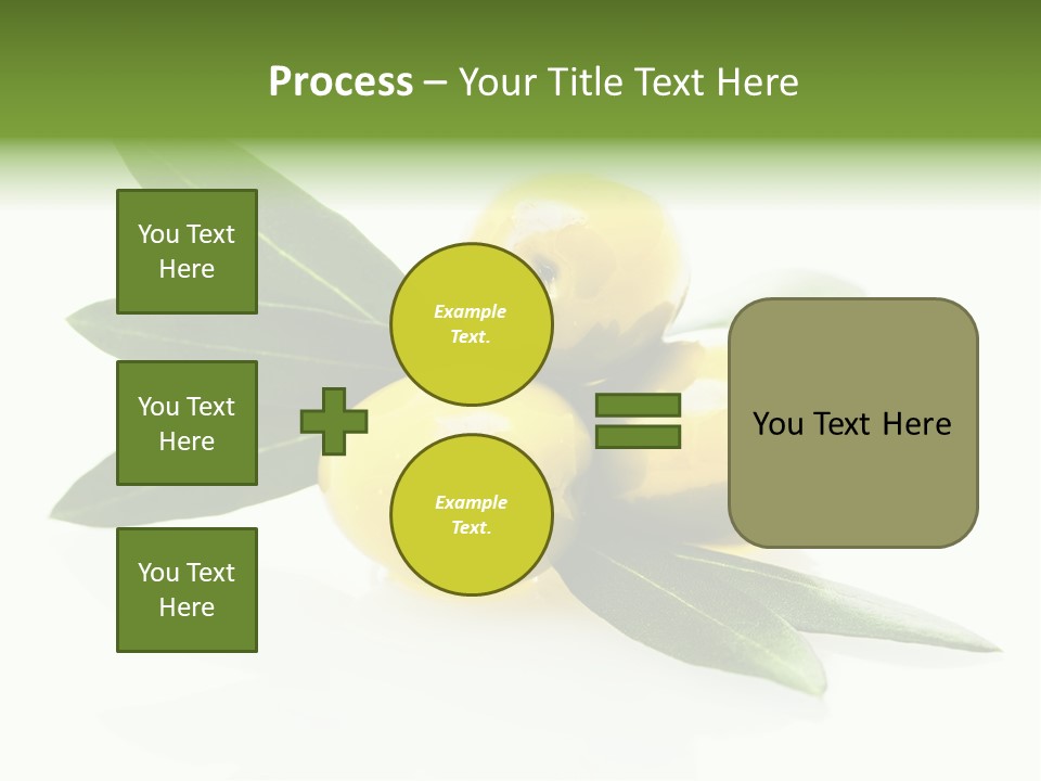 Bright Aceitunas Cooking PowerPoint Template