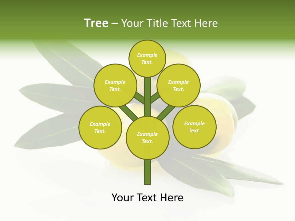 Bright Aceitunas Cooking PowerPoint Template