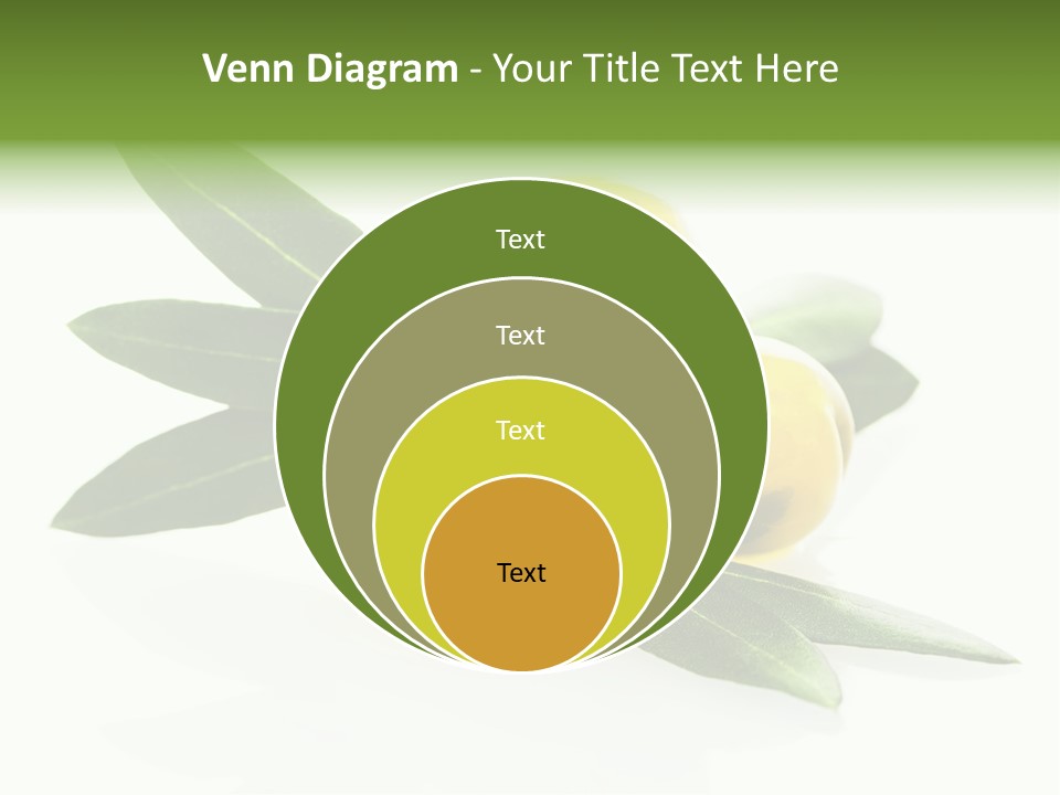 Bright Aceitunas Cooking PowerPoint Template