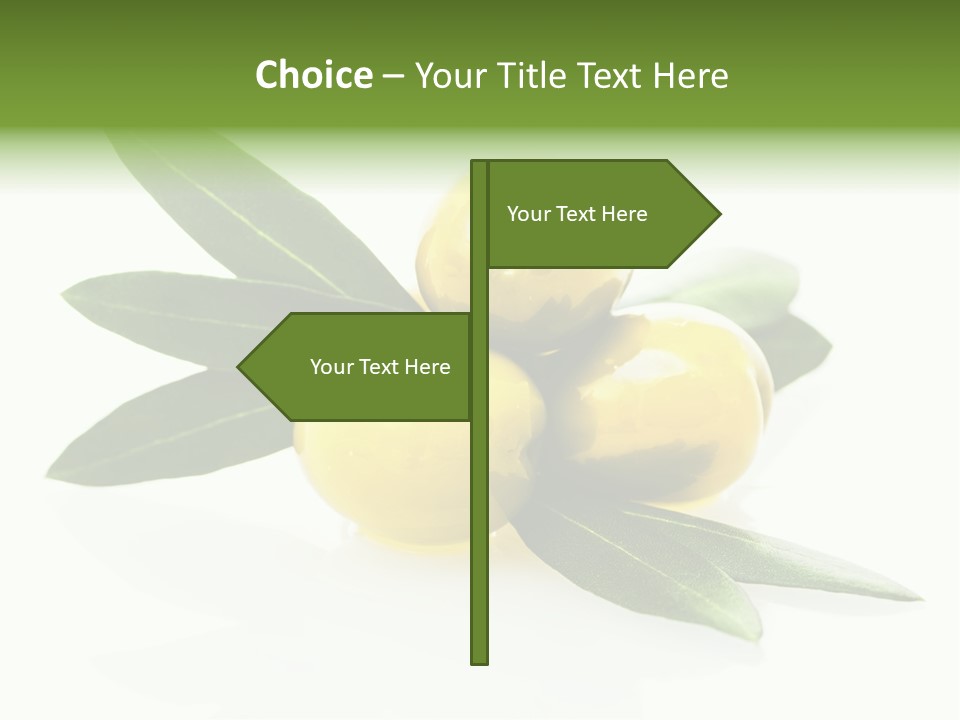 Bright Aceitunas Cooking PowerPoint Template