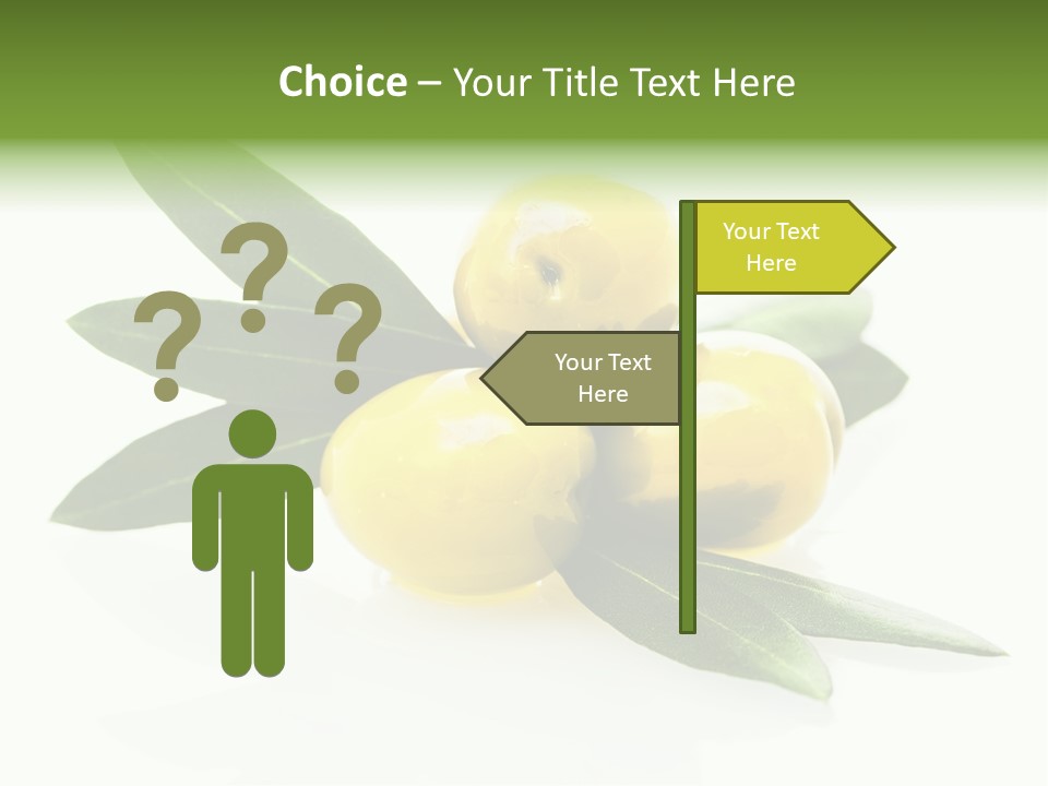 Bright Aceitunas Cooking PowerPoint Template