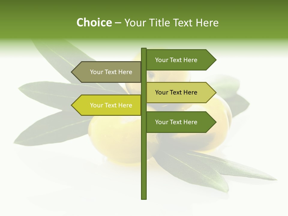 Bright Aceitunas Cooking PowerPoint Template