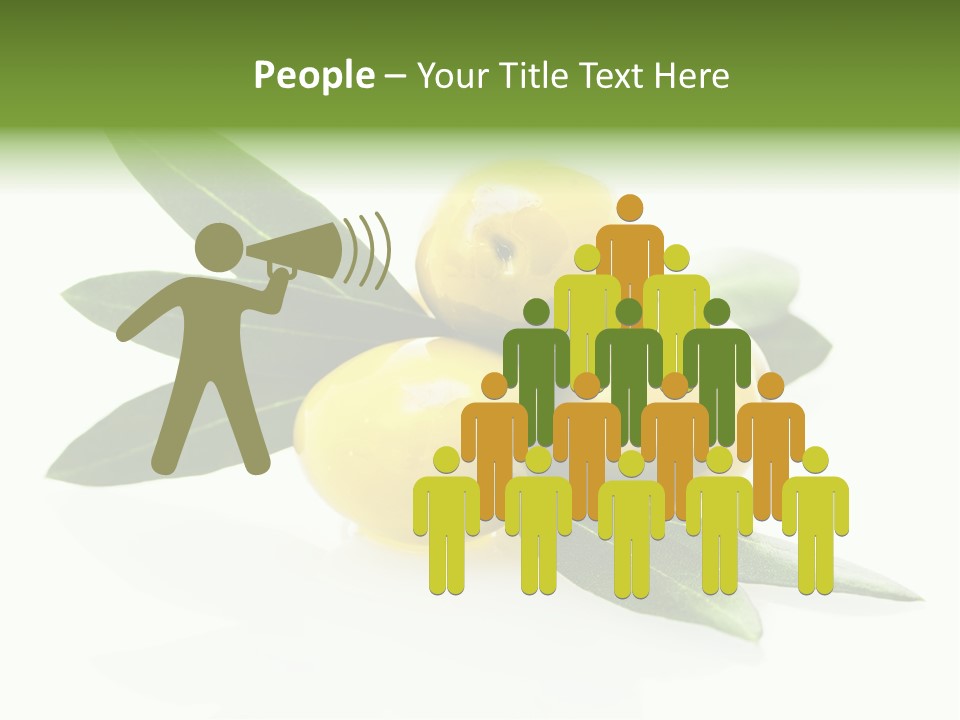 Bright Aceitunas Cooking PowerPoint Template