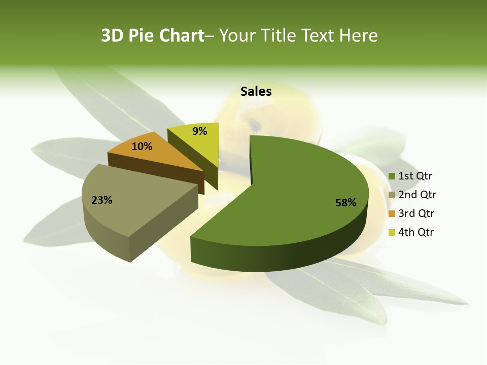 Bright Aceitunas Cooking PowerPoint Template