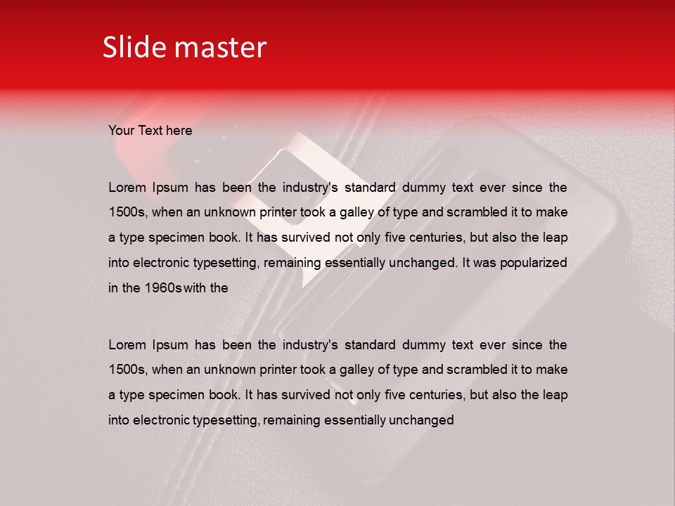 Travel Insurance Closeup PowerPoint Template