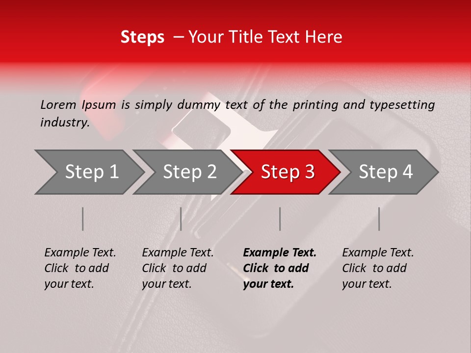 Travel Insurance Closeup PowerPoint Template