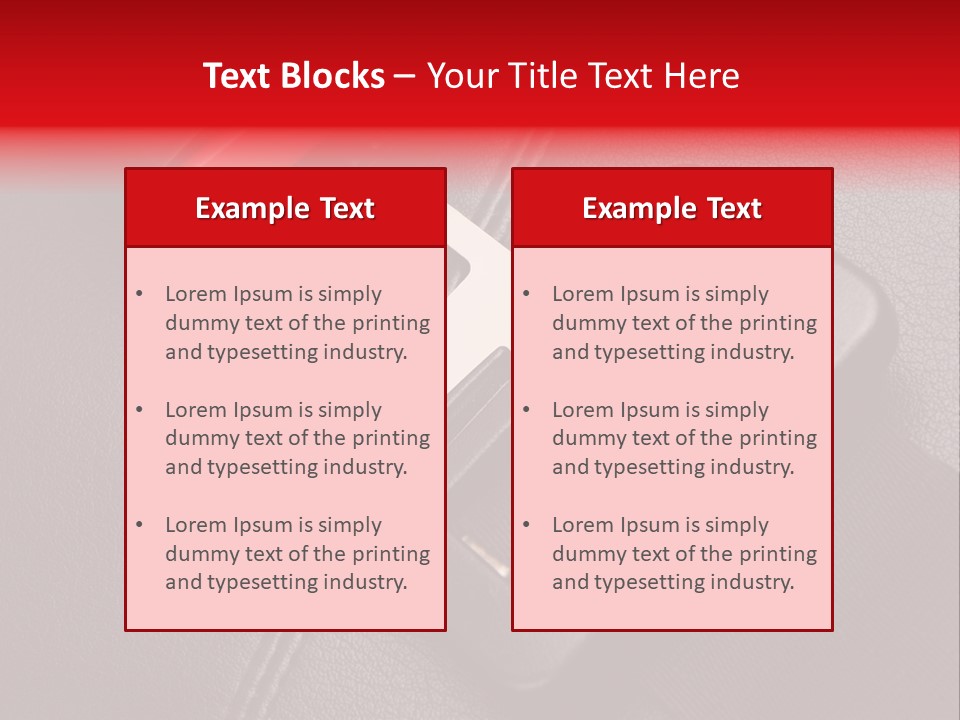 Travel Insurance Closeup PowerPoint Template