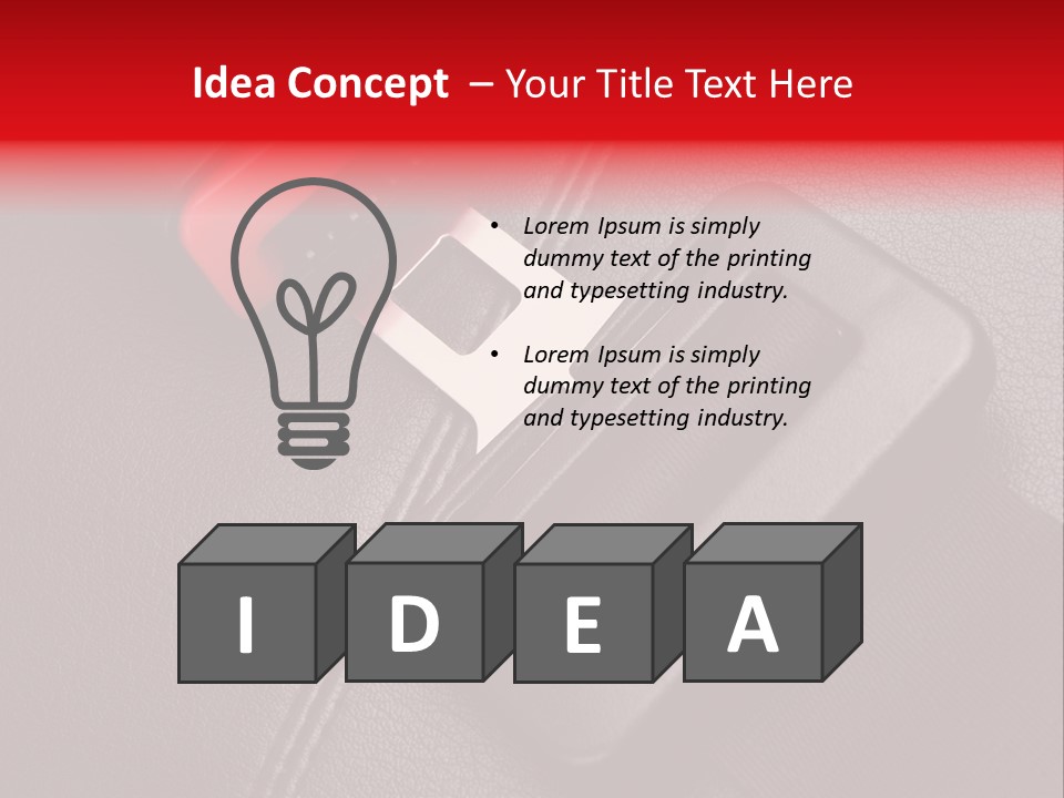 Travel Insurance Closeup PowerPoint Template