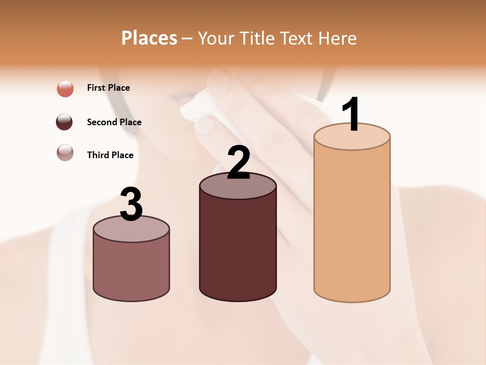 Face Care Woman PowerPoint Template