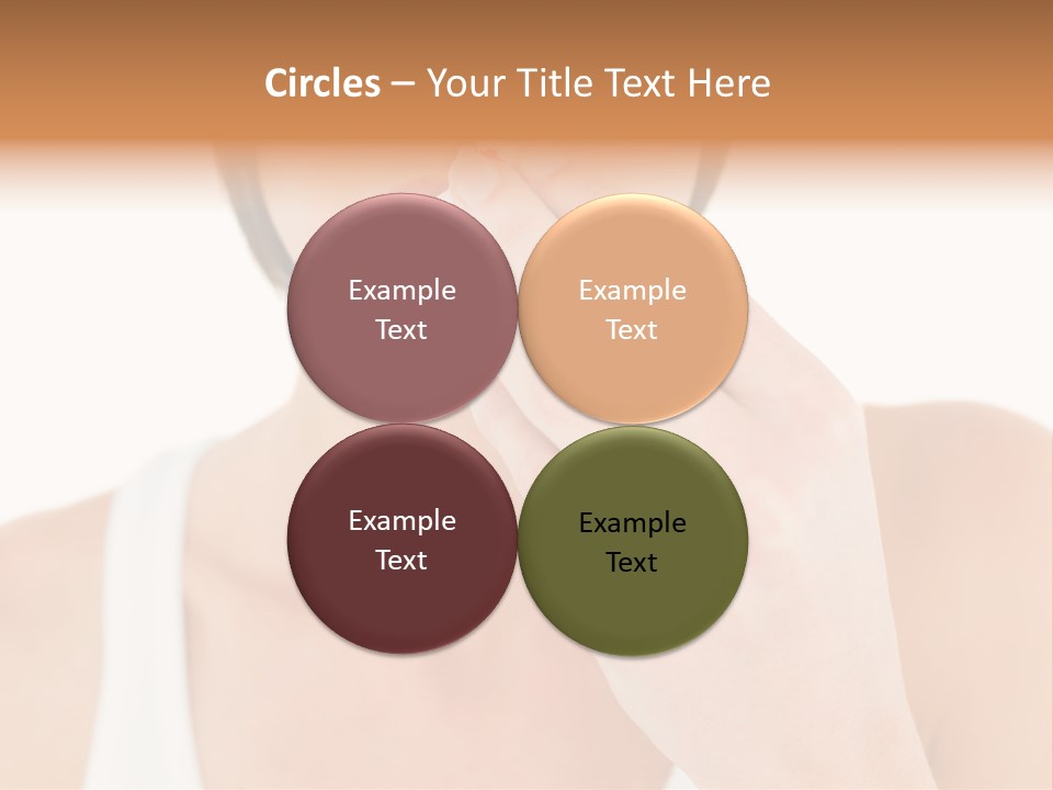 Face Care Woman PowerPoint Template