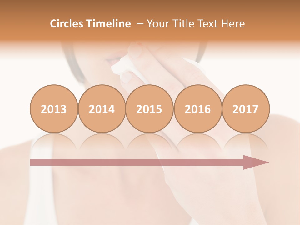 Face Care Woman PowerPoint Template