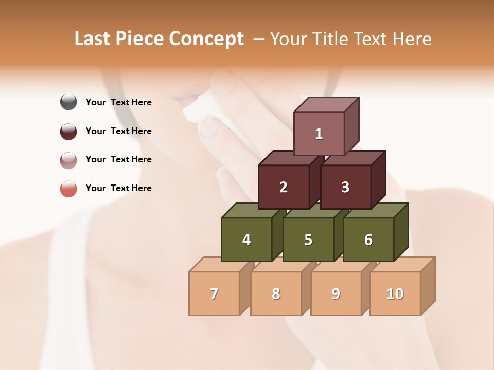 Face Care Woman PowerPoint Template