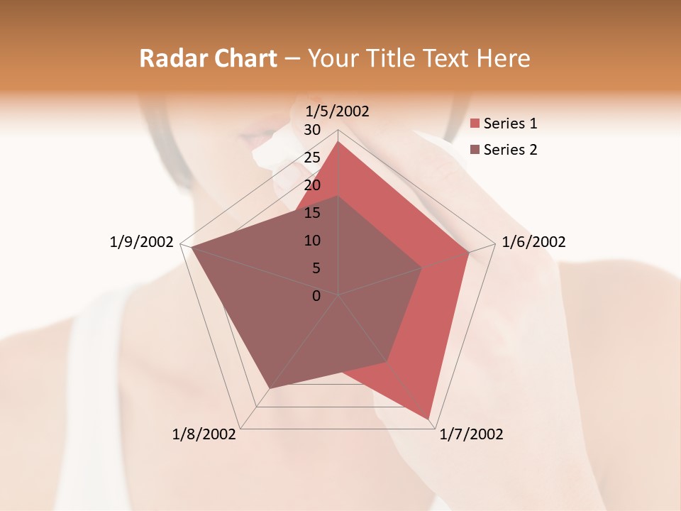Face Care Woman PowerPoint Template