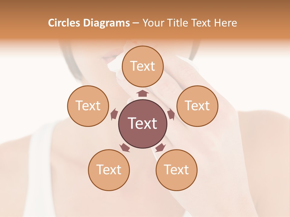 Face Care Woman PowerPoint Template