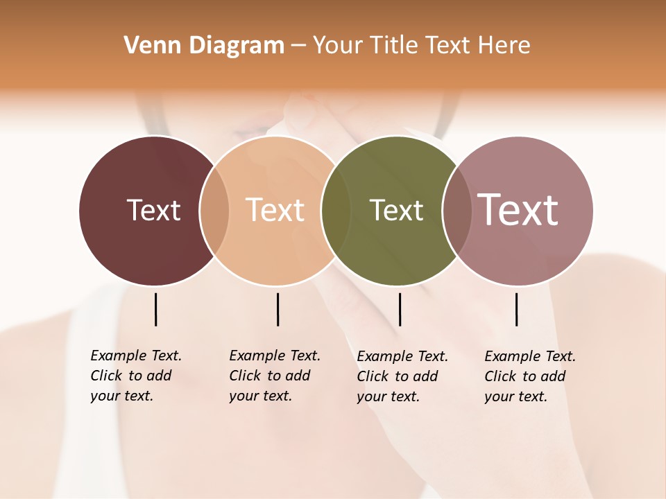 Face Care Woman PowerPoint Template