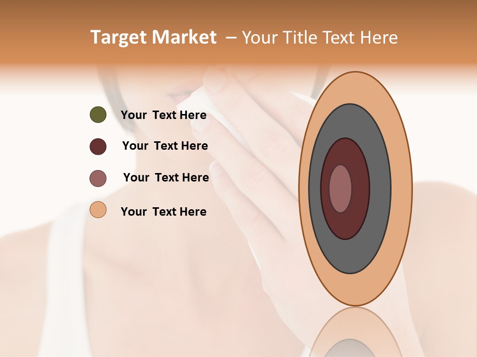 Face Care Woman PowerPoint Template