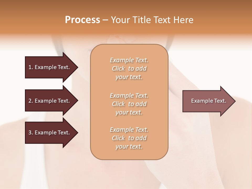 Face Care Woman PowerPoint Template