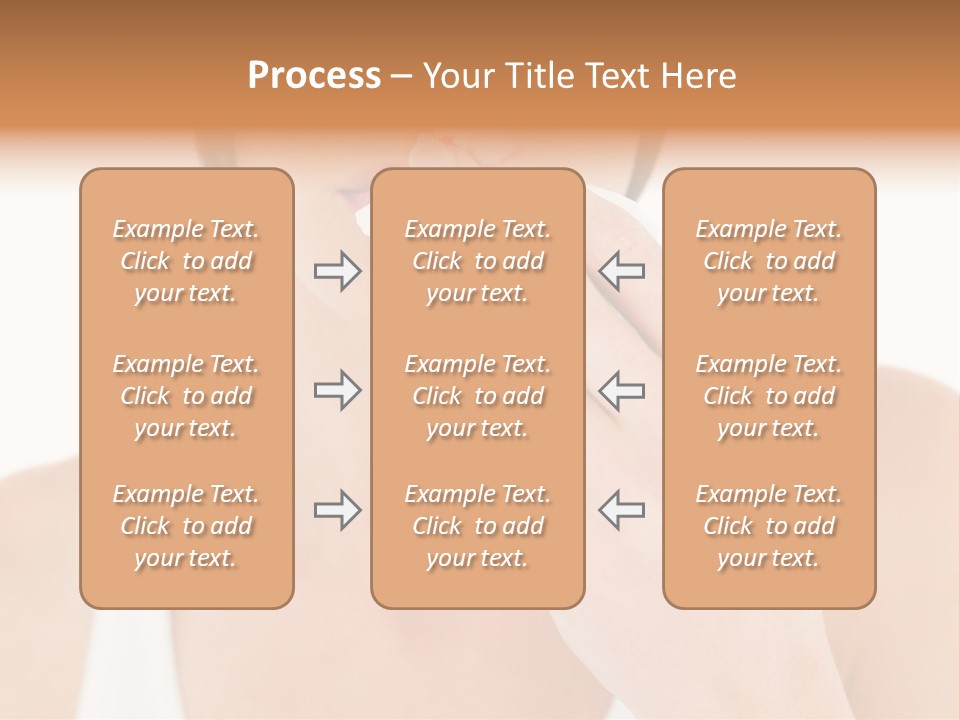 Face Care Woman PowerPoint Template