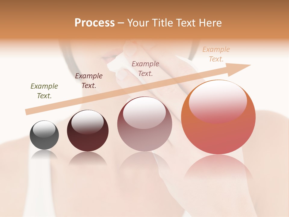 Face Care Woman PowerPoint Template