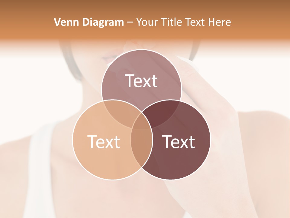 Face Care Woman PowerPoint Template