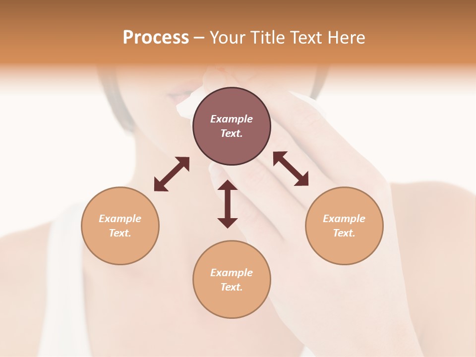 Face Care Woman PowerPoint Template