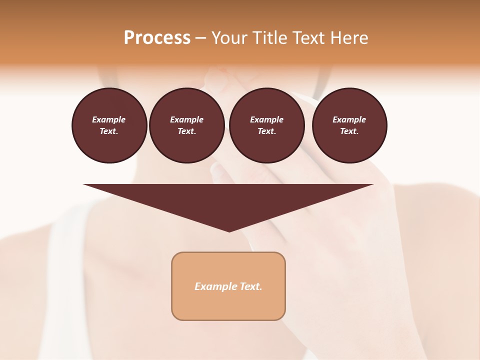 Face Care Woman PowerPoint Template