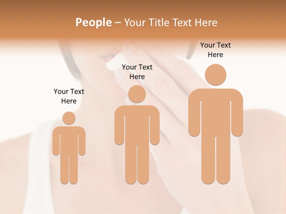 Face Care Woman PowerPoint Template