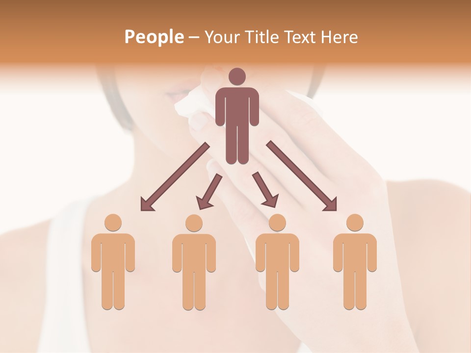 Face Care Woman PowerPoint Template