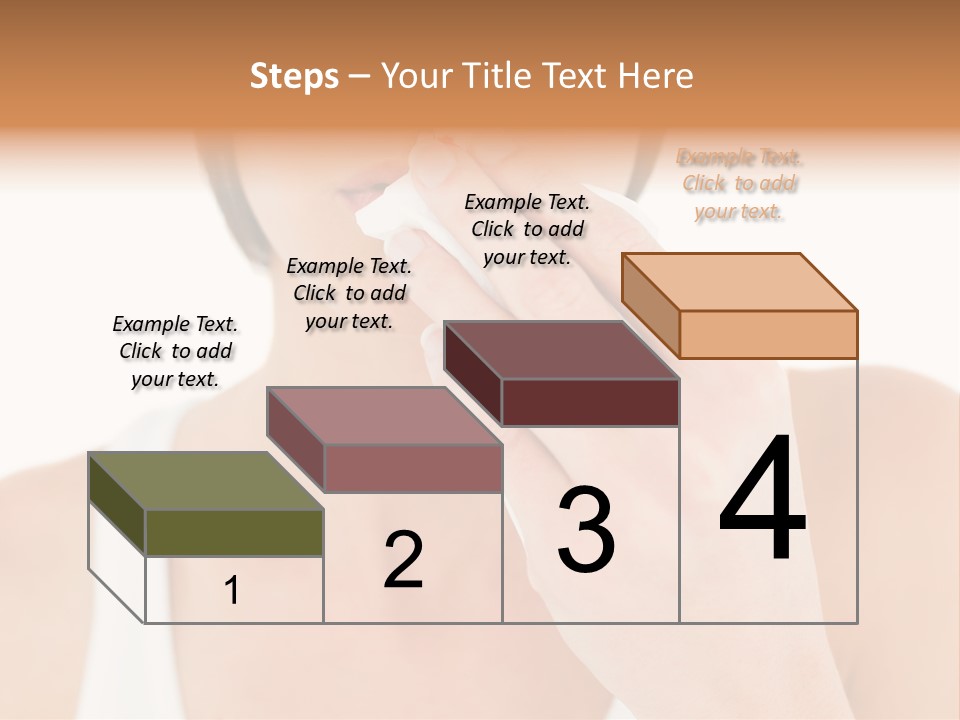 Face Care Woman PowerPoint Template