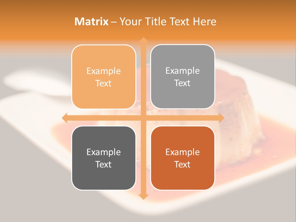 Milk Yellow Cuisine PowerPoint Template