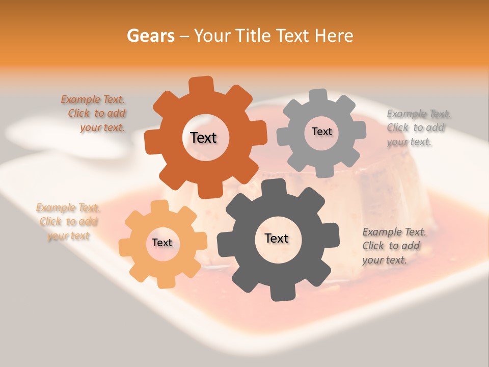 Milk Yellow Cuisine PowerPoint Template