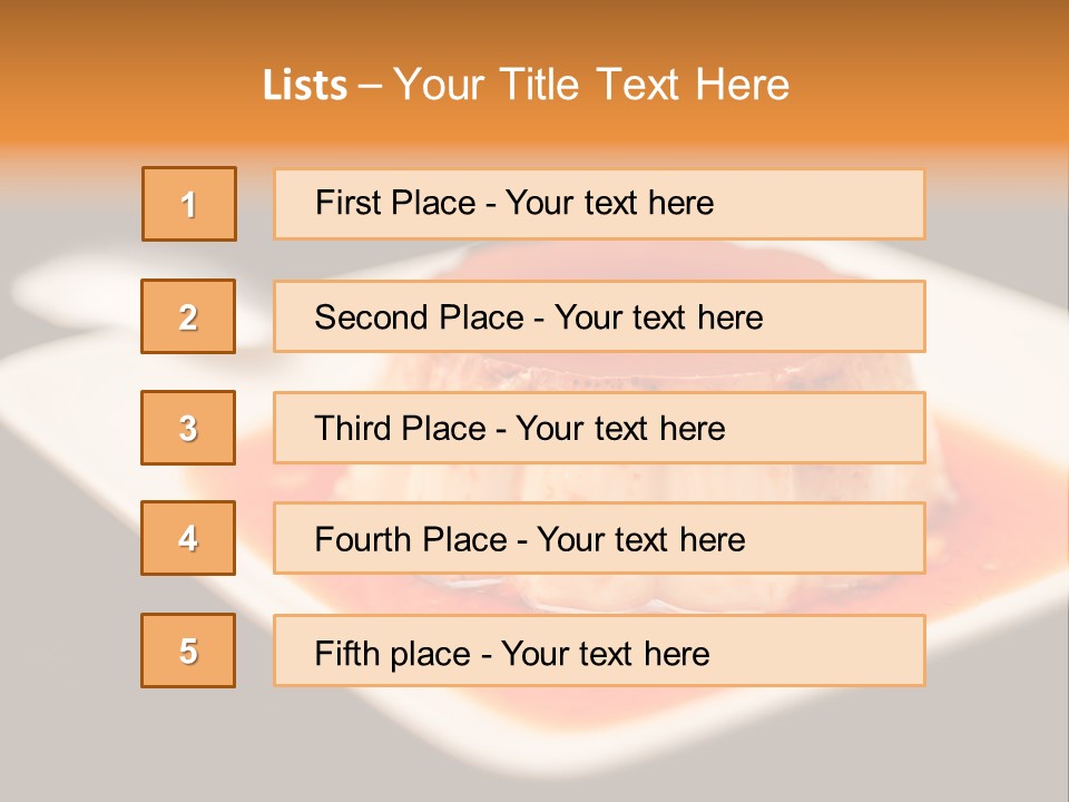 Milk Yellow Cuisine PowerPoint Template