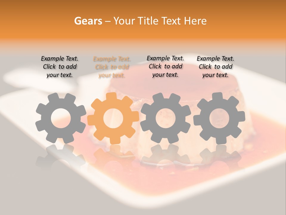 Milk Yellow Cuisine PowerPoint Template