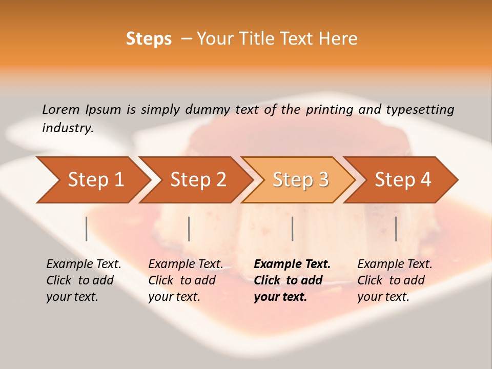 Milk Yellow Cuisine PowerPoint Template