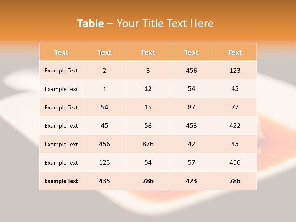 Milk Yellow Cuisine PowerPoint Template
