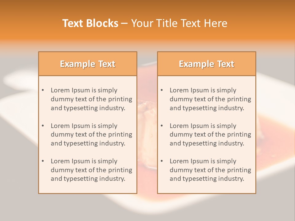 Milk Yellow Cuisine PowerPoint Template