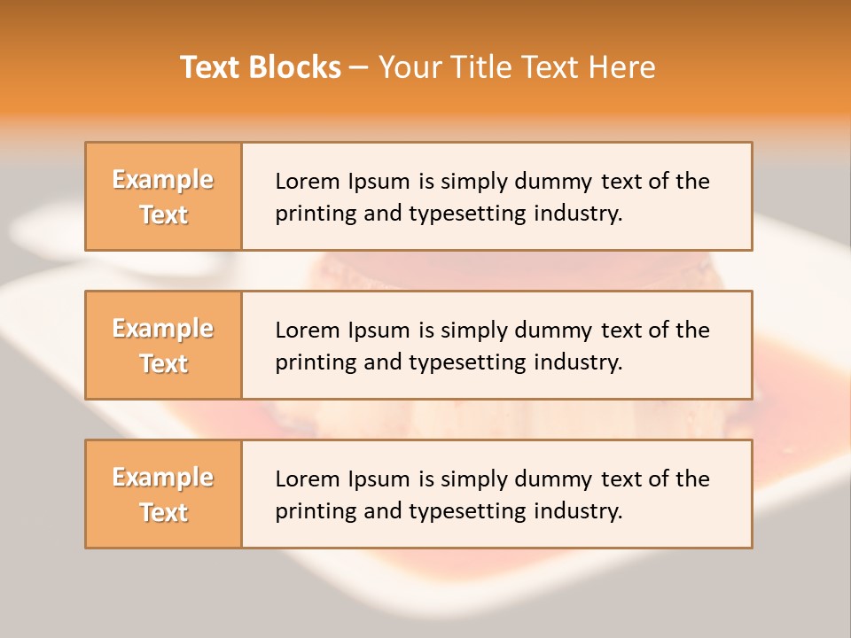 Milk Yellow Cuisine PowerPoint Template