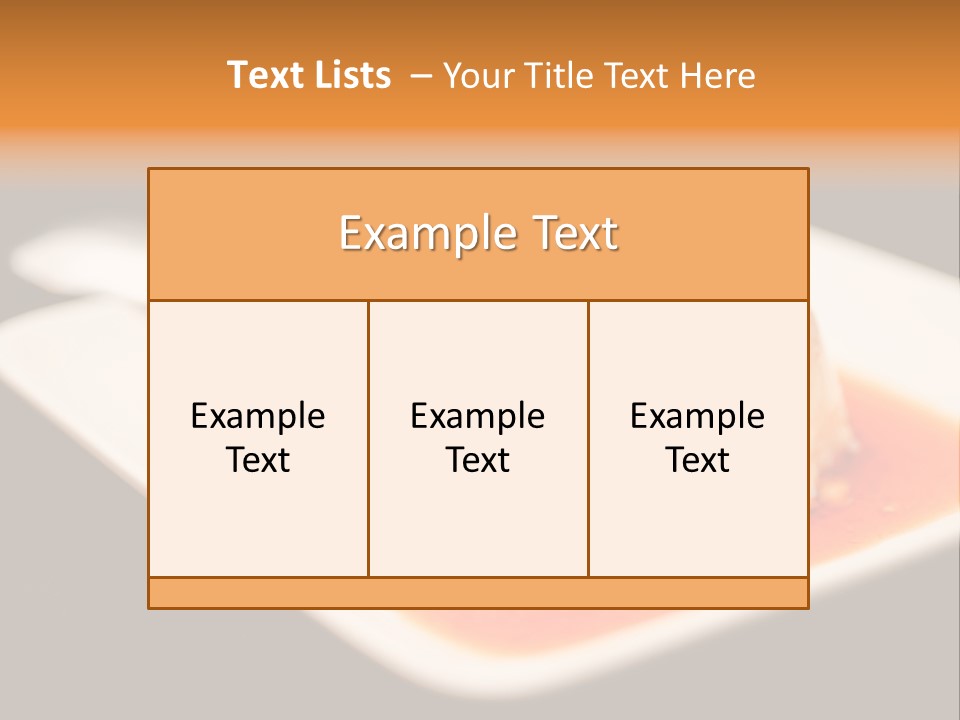 Milk Yellow Cuisine PowerPoint Template