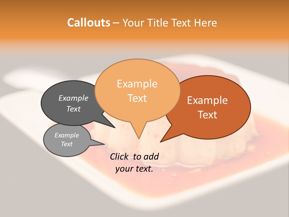 Milk Yellow Cuisine PowerPoint Template