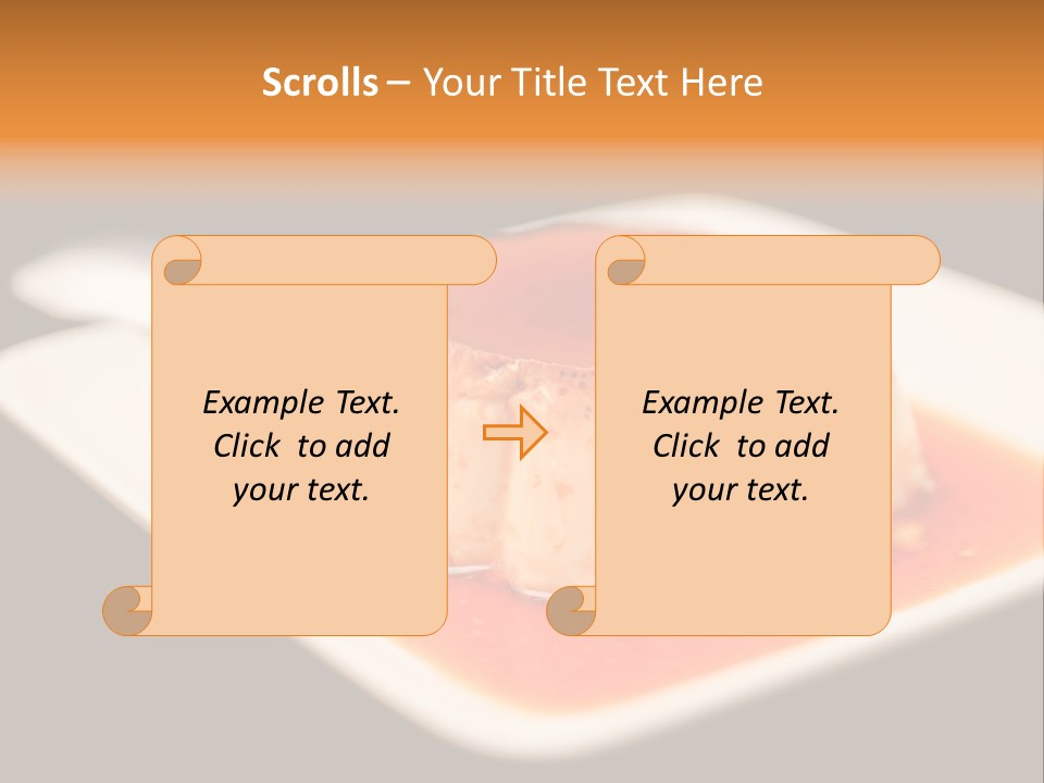 Milk Yellow Cuisine PowerPoint Template