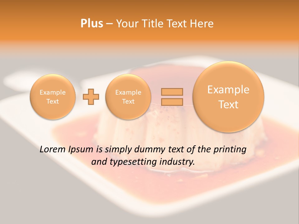 Milk Yellow Cuisine PowerPoint Template