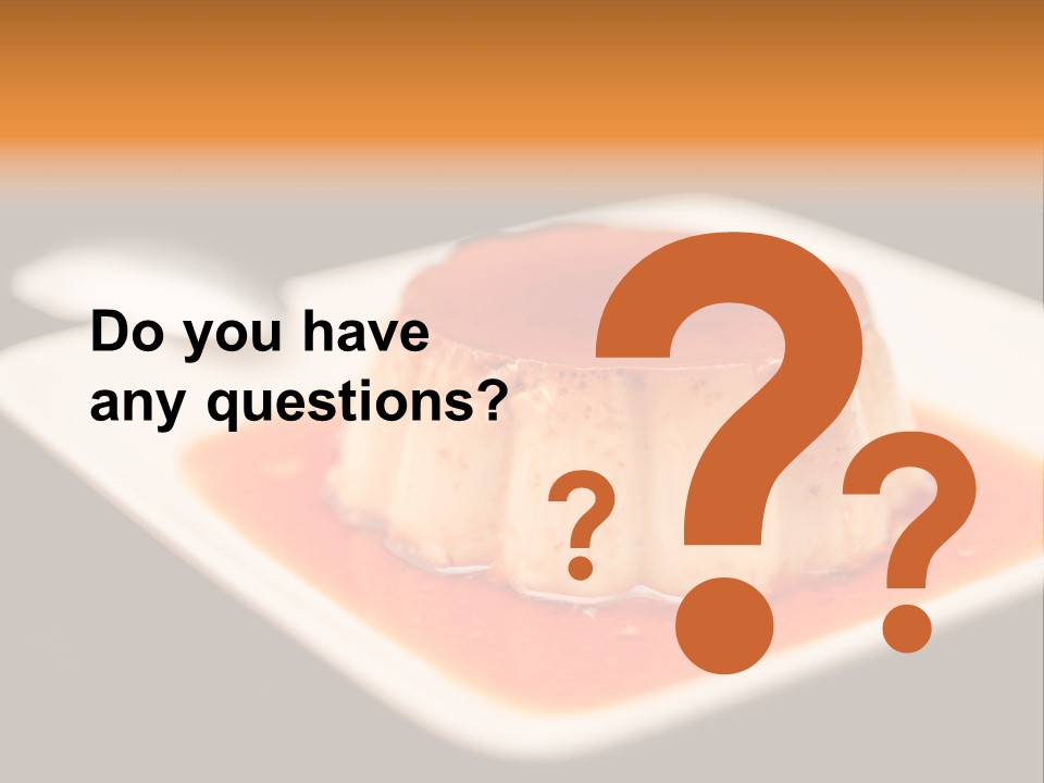 Milk Yellow Cuisine PowerPoint Template